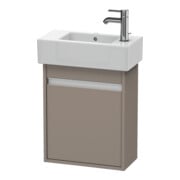 Duravit Meuble sous-lavabo Ketho 45x22,5x55 cm, suspendu, T g, basalte mat-1