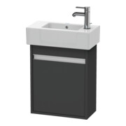 Duravit Meuble sous-lavabo Ketho 45x22,5x55 cm, suspendu, T g, graphite mat