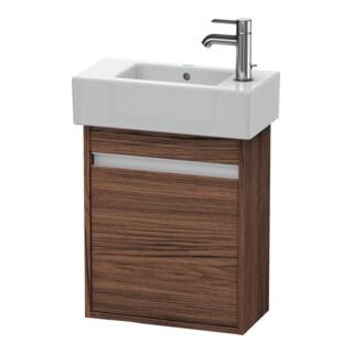 Duravit Meuble sous lavabo Ketho 45x22,5x55 cm, suspendu, T g, noyer foncé