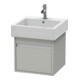 Duravit Meuble sous-lavabo Ketho 45x44 cm, béton gris, 1 tiroir, suspendu-1