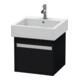Duravit Meuble sous-lavabo Ketho 45x44 cm, blanc œuf, 1 tiroir, suspendu-1