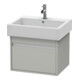 Duravit Meuble sous-lavabo Ketho 55x44 cm, béton gris, 1 tiroir, suspendu-1