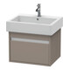 Duravit Meuble sous-lavabo Ketho 55x44 cm, blanc mat, 1 tiroir, suspendu-1