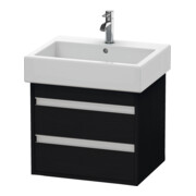 Duravit Meuble sous-lavabo Ketho 55x44 cm, blanc œuf, 2 tiroirs, suspendu-1