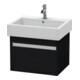Duravit Meuble sous-lavabo Ketho 55x44cm, blanc œuf, 1 tiroir, suspendu-1