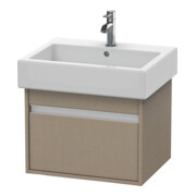 Duravit Meuble sous-lavabo Ketho 55x44cm, lin, 1 tiroir, suspendu