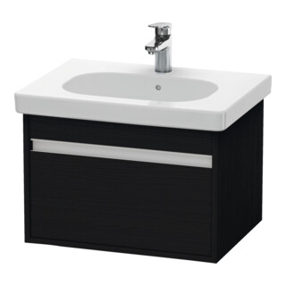 Duravit Meuble sous lavabo Ketho 60x45,5 cm, blanc œuf, 1 tiroir, suspendu