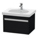 Duravit Meuble sous lavabo Ketho 60x45,5 cm, blanc œuf, 1 tiroir, suspendu-1