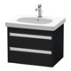 Duravit Meuble sous lavabo Ketho 60x45,5 cm, blanc œuf, 2 tiroirs, suspendu-1