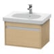 Duravit Meuble sous-lavabo Ketho 60x45,5 cm, chêne naturel, 1 tiroir, suspendu-1