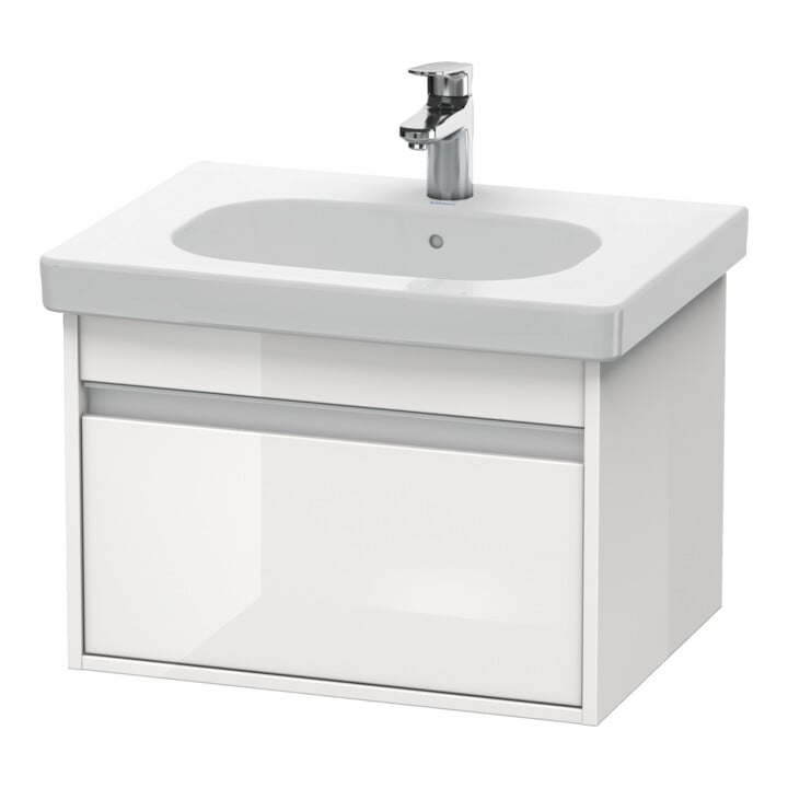 Duravit Meuble sous-lavabo Ketho 60x45,5 cm, chêne naturel, 1 tiroir, suspendu