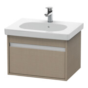 Duravit Meuble sous lavabo Ketho 60x45,5 cm, lin, 1 tiroir, suspendu
