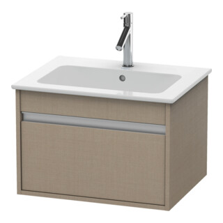 Duravit Meuble sous-lavabo Ketho 60x47,5 cm, lin, 1 tiroir, suspendu