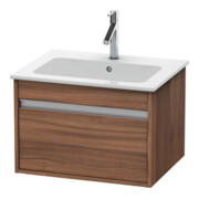 Duravit Meuble sous-lavabo Ketho 60x47,5 cm, Noyer naturel, 1 tiroir, suspendu