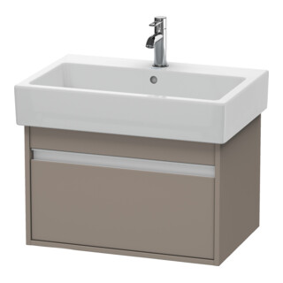 Duravit Meuble sous-lavabo Ketho 65x44 cm, bas. ma, 1 tiroir, suspendu