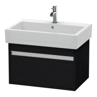 Duravit Meuble sous lavabo Ketho 65x44 cm, blanc œuf, 1 tiroir, suspendu