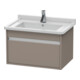Duravit Meuble sous-lavabo Ketho 65x45,5 cm, blanc mat, 1 tiroir, suspendu-1