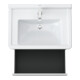 Duravit Meuble sous-lavabo Ketho 65x45,5 cm, blanc mat, 1 tiroir, suspendu