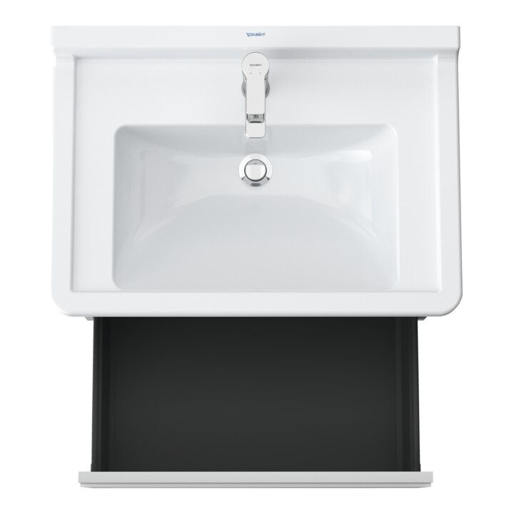 Duravit Meuble sous-lavabo Ketho 65x45,5 cm, blanc mat, 1 tiroir, suspendu