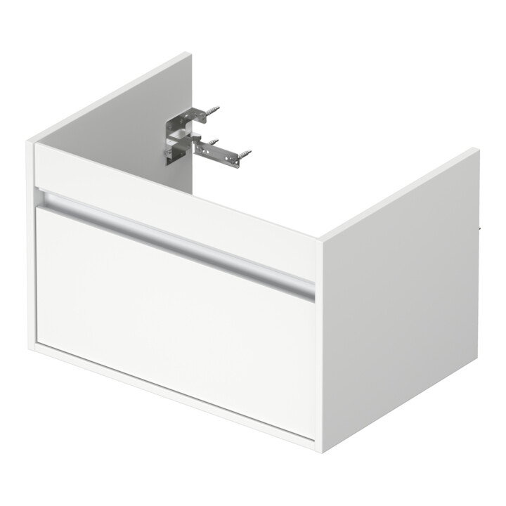 Duravit Meuble sous-lavabo Ketho 65x45,5 cm, blanc mat, 1 tiroir, suspendu