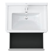 Duravit Meuble sous lavabo Ketho 65x45,5 cm, graphite mat, 1 tiroir, suspendu-2