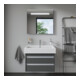 Duravit Meuble sous lavabo Ketho 75x44 cm, graph ma, 2 tiroirs, suspendu