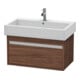 Duravit Meuble sous-lavabo Ketho 75x44 cm, noyer foncé, 1 tiroir, suspendu-1