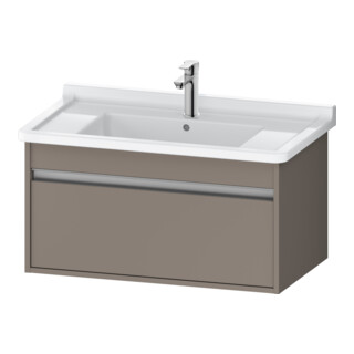 Duravit Meuble sous-lavabo Ketho 80x45,5 cm, bas, 1 tiroir, suspendu mural