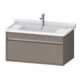 Duravit Meuble sous-lavabo Ketho 80x45,5 cm, bas, 1 tiroir, suspendu mural-1