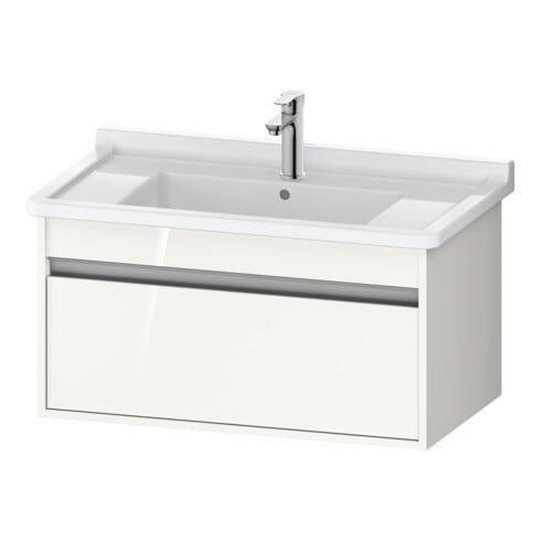 Duravit Meuble sous-lavabo Ketho 80x45,5 cm, bas, 1 tiroir, suspendu mural