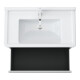Duravit Meuble sous lavabo Ketho 80x45,5 cm, blanc mat, 1 tiroir, suspendu