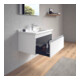 Duravit Meuble sous lavabo Ketho 80x45,5 cm, blanc mat, 1 tiroir, suspendu-2