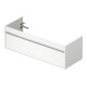 Duravit Meuble sous lavabo Ketho 80x45,5 cm, blanc mat, 1 tiroir, suspendu