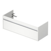 Duravit Meuble sous lavabo Ketho 80x45,5 cm, blanc mat, 1 tiroir, suspendu-4