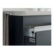 Duravit Meuble sous lavabo Ketho 80x45,5 cm, blanc mat, 1 tiroir, suspendu-5