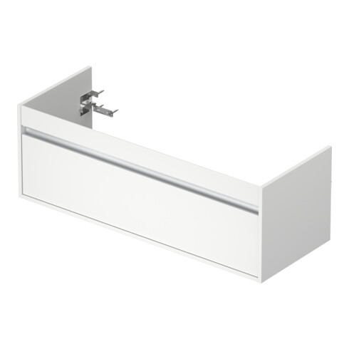 Duravit Meuble sous lavabo Ketho 80x45,5 cm, blanc mat, 1 tiroir, suspendu