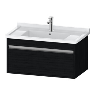 Duravit Meuble sous-lavabo Ketho 80x45,5 cm, blanc œuf, 1 tiroir, suspendu