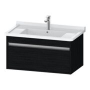 Duravit Meuble sous-lavabo Ketho 80x45,5 cm, blanc œuf, 1 tiroir, suspendu