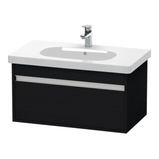 Duravit Meuble sous lavabo Ketho 80x45,5 cm, blanc œuf, 1 tiroir, suspendu