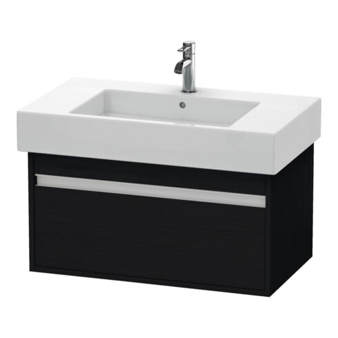 Duravit Meuble sous-lavabo Ketho 80x45,5 cm, blanc œuf, 1 tiroir, suspendu
