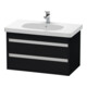 Duravit Meuble sous-lavabo Ketho 80x45,5 cm, blanc œuf, 2 tiroirs, suspendu-1