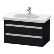 Duravit Meuble sous-lavabo Ketho 80x45,5 cm, blanc œuf, 2 tiroirs, suspendu