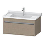 Duravit Meuble sous-lavabo Ketho 80x45,5 cm, lin, 1 tiroir, suspendu-1