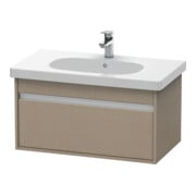 Duravit Meuble sous lavabo Ketho 80x45,5 cm, lin, 1 tiroir, suspendu