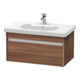 Duravit Meuble sous-lavabo Ketho 80x45,5 cm, noyer naturel, 1 tiroir, suspendu-1