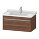 Duravit Meuble sous-lavabo Ketho 80x45,5 cm, noyer naturel, 1 tiroir, suspendu-1