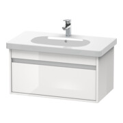 Duravit Meuble sous lavabo Ketho 80x45,5 cm, taupe, 1 tiroir, suspendu-4