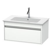 Duravit Meuble sous lavabo Ketho 80x47,5 cm, blanc mat, 1 tiroir, suspendu-1
