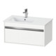 Duravit Meuble sous lavabo Ketho 80x47,5 cm, blanc mat, 1 tiroir, suspendu-2