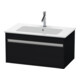 Duravit Meuble sous lavabo Ketho 80x47,5 cm, blanc œuf, 1 tiroir, suspendu-1